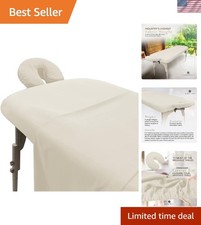 Soft Microfiber Massage Bed Sheet Set - Perfect Fit for All Tables, Pack of 2