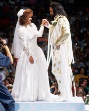 MACHO MAN RANDY SAVAGE MISS ELIZABETH 8x10 PHOTO #15 WRESTLING WM