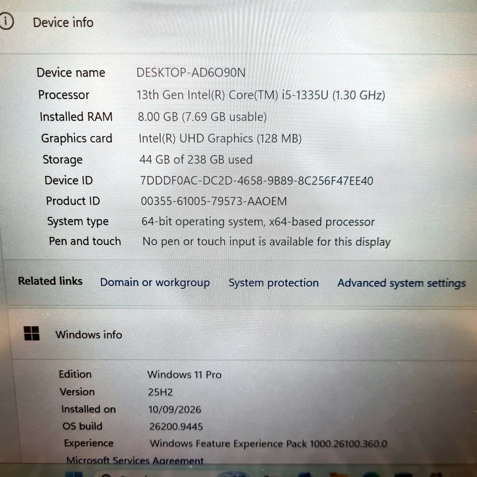 Dell Latitude 5440 · i5-1335U · 8GB · 256GB, photo 3 of 5
