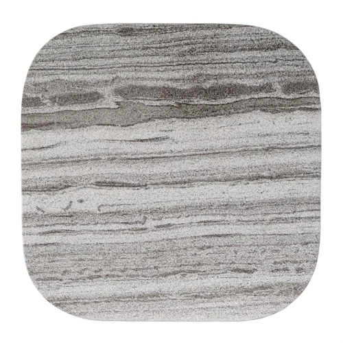 Butler Specialty Company Sylvester Rectangular Marble Side Table - Gray - Picture 9 of 10