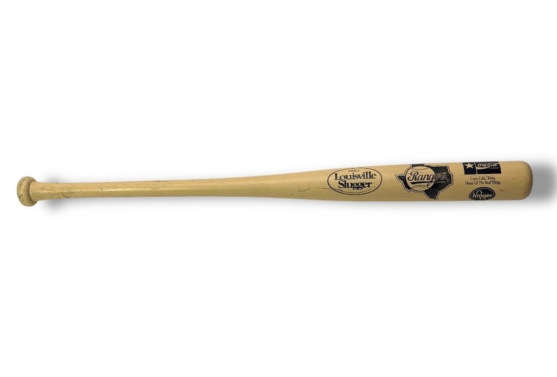 Texas Rangers Coco Cola Kroger Pro Louisville Slugger Vintage Bat - CC#SSB2783