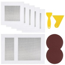11 Pcs Wall Repair Kit, 2-Size Plasterboard Wall Repair Patch 4"/6"  Walls Patch