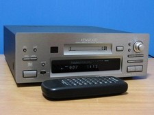 KENWOOD DMF-7003 MD player with Compatible remotes Maintenance completed good