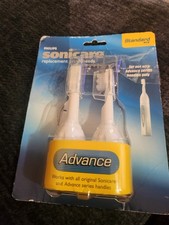 NEW Phillips SONICARE 11368 Replacement Tooth Brush Heads 2-Pack Standard Size