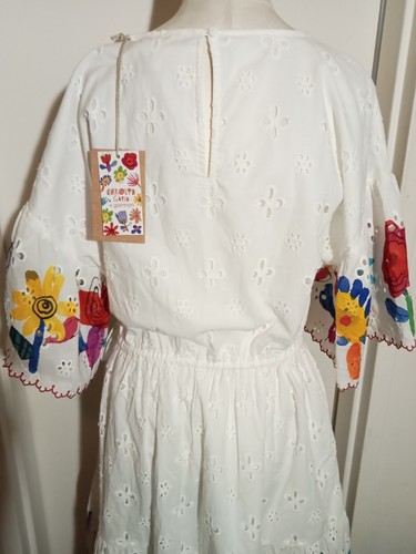 Gorman X Carolyn Gavin Embroidered Anglaise Pretty Flower Dress Size 14 $269.00 - Picture 16 of 20