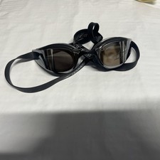 Speedo Unisex Fastskin Hyper Elite Swimming Goggles Black/Oxid Grey Chrome