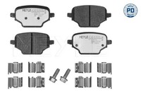 Bremsbelagsatz, Scheibenbremse MEYLE-PD: Advanced Performance A 025 207 6417/PD