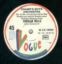 CHAMPS BOYS ORCHESTRA “ TUBULAR BELLS “ / “ LAND OF MAKE BELIEVE “ NEW 12