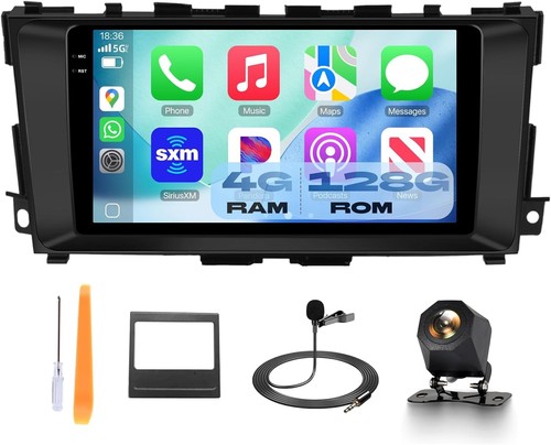 Nissan Altima 2013-2018 9" Android Car Stereo 4GB+128GB Wireless CarPlay GPS BT 
