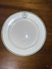 Masonic Lodge Ware 9” Dinner Plate Green Stripe Mayer China F.F. DeBolt — photo 6