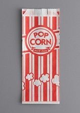 100 1 oz Popcorn Bags - 8 x 3 1/2 x 2 1/4 Gold medal 1 Ounce Paper Disposable