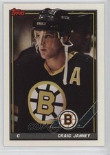 1991-92 Topps Craig Janney #41 0a4