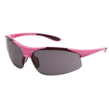 Girl Power at Work, Safety Glasses, Anti-Scratch, Gray Lens, Pink Frame,
