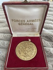 Armed Forces Of Senegal Medallion Award 1985 CISM Basketball Champions Dakar 