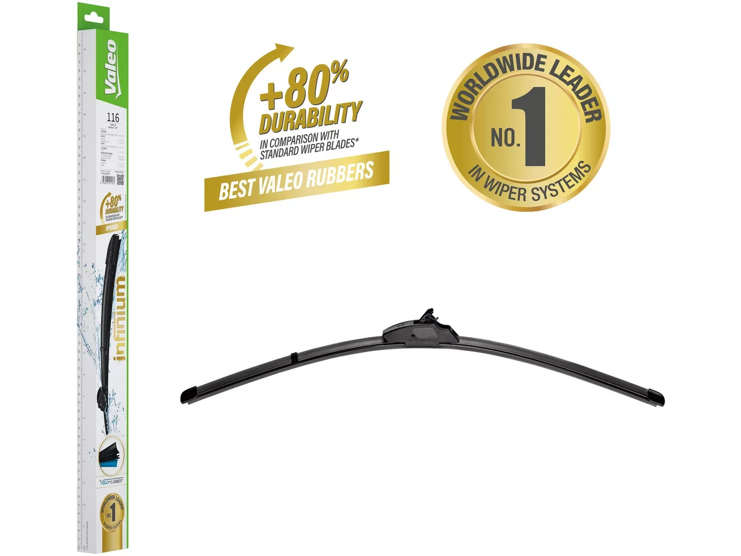 Valeo Infinium Single Wiper Blade 116 - 550 mm/ 22"" - NEW