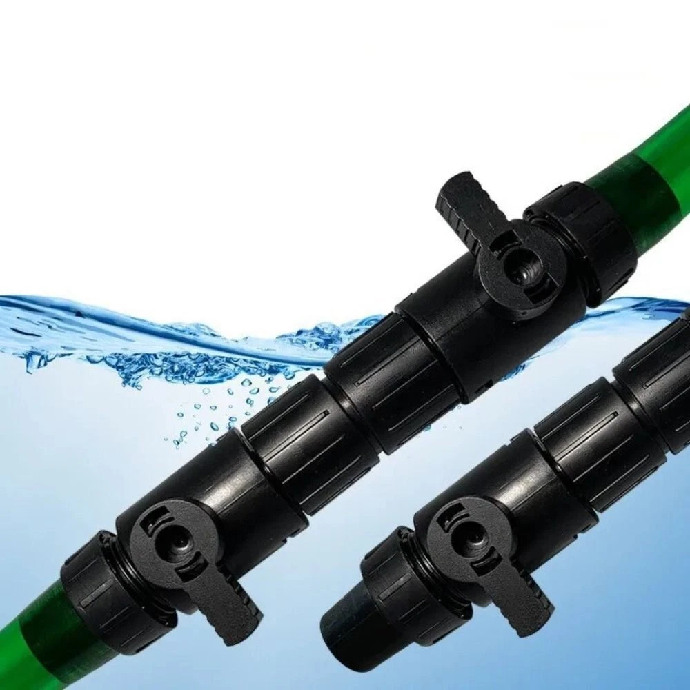 Aquarium Water Flow Control Valve Fish Tank Hose Pipe Filter Valve Quick-Release
