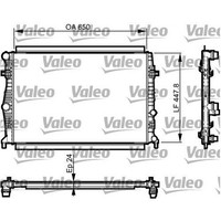 1X KüHler, MotorküHlung Valeo 735556 Passend FüR Audi Seat Skoda VW