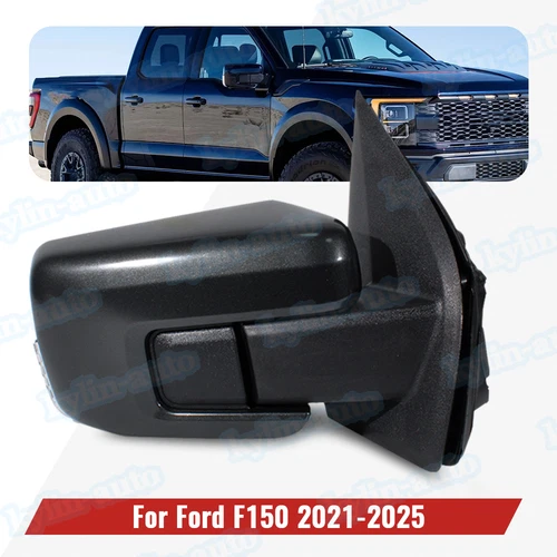 Power Heated Mirror For Ford F150 2021-2025 W/ 18-Pin Memory Blind Spot Right