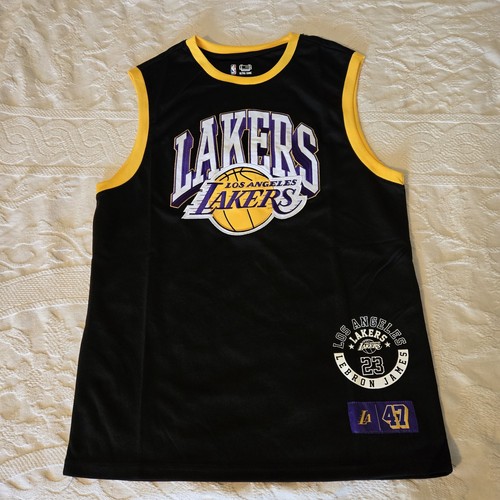 ultra game lakers jersey LEBRON JAMES #23 Black/purple/yellow new