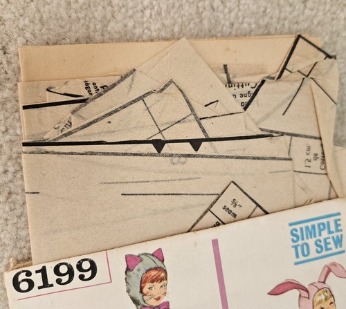 Vintage Simplicity Schnittmuster 6199, 9050, 9136 Kinder Halloween Puritan SCHNITT - Bild 4 von 10