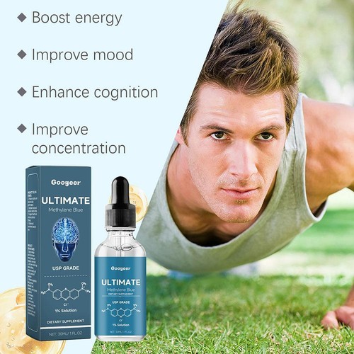 Ultimate Methylene Blue Health Drops Solution High Purity Im mune Suppor 6X - Picture 4 of 11