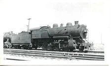 R258 RP 1932/50s DTI RR DETROIT TOLEDO IRONTON RAILROAD ENGINE #109 ECORSE MI