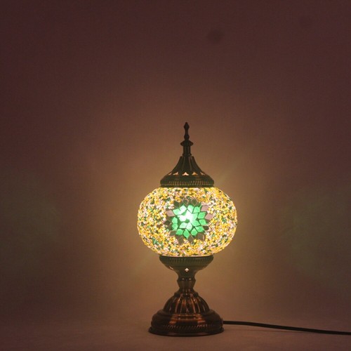 KK Mediterranean Style Bedside Lamp Table Decor Desk Light Fixtures 110V-220V - Picture 10 of 29