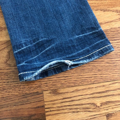 Miss Me Boot Cut Sz 30 (30x31) Boot Cut Jeans Thick Stitch Embellished JD1042TR - Picture 9 of 11