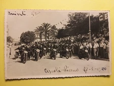 Ascoli Piceno - Motorcycle Race 27/8/1950. Departure.
