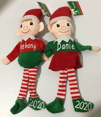 Personalized Christmas Elf, plush, stuffed toy, approx. 12 inches, LTD STOCK!!! | eBay