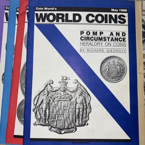 1988 Coin World’s Coin Supplement Jan-Nov Canada, Australia, Olympics & More - Picture 7 of 13