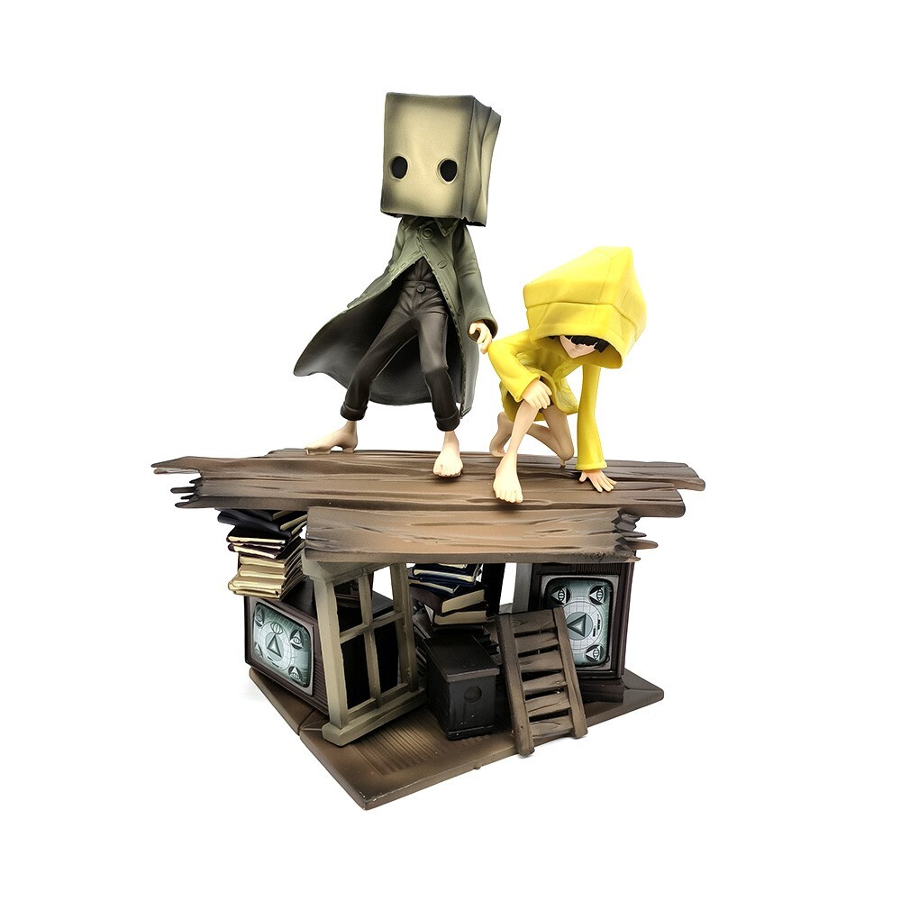 Little Nightmares II Game Figure Six & Mono Model Toy Desk Decor