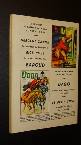 LES ALBUMS DU GRAND BLEK n°49 - 1965 - PETIT FORMAT BD - Picture 2 of 2