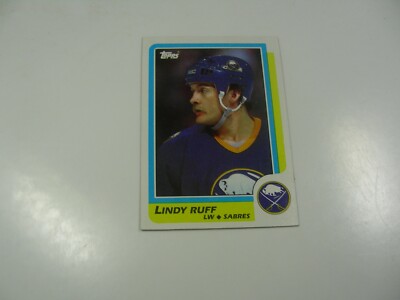 Lindy Ruff 1986-87 Topps card #4 | eBay