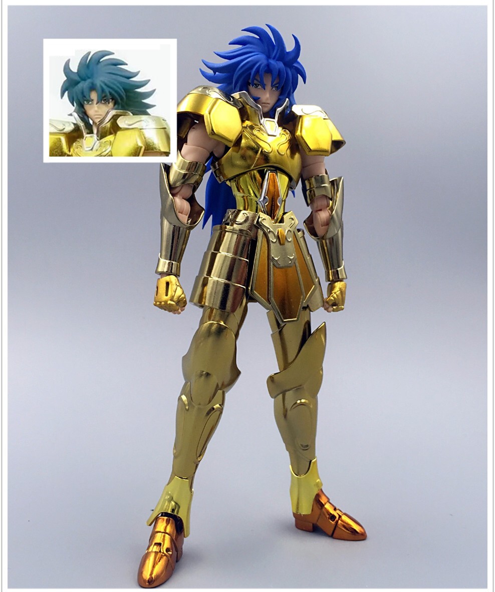 MC model Saint Seiya Cloth Myth EX Gold Gemini Saga with Kanon