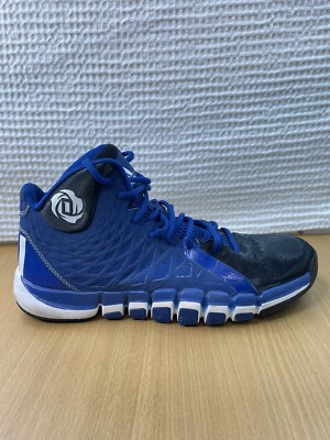 Adidas D Rose 773 II Collegiate Royal Black G67357 Men's Size 9.5 Sneakers