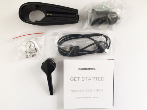 Plantronics Voyager Edge Bluetooth Wireless Headset + Charging Case- Black - Picture 3 of 5