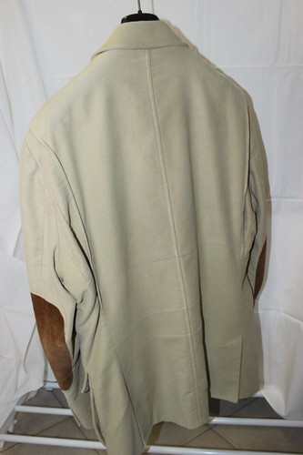 GIACCA UOMO FUSTAGNO BEIGE MARCA HUSKY TG. 54/44 UK - Imagen 2 de 2