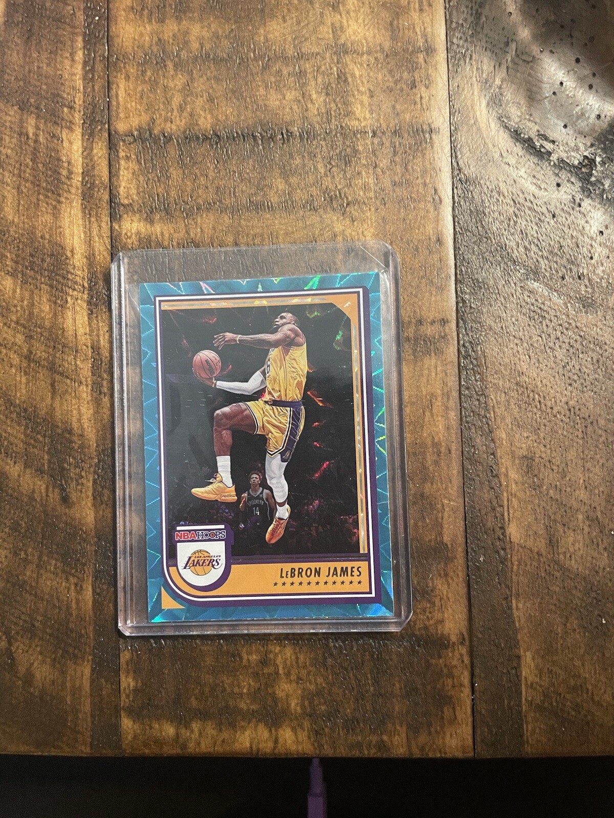 2023 Lebron James NBA Hoops Tral explosion L.A Lakers