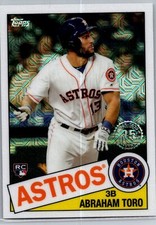 2020 Topps #85TC-19 Abraham Toro 1985 Topps Chrome Silver Pack Promotion