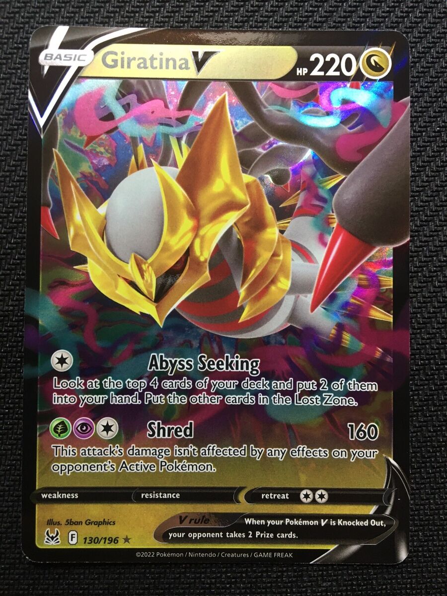 Pokemon - Giratina V 130/196 - Lost Origin Ultra Rare Card