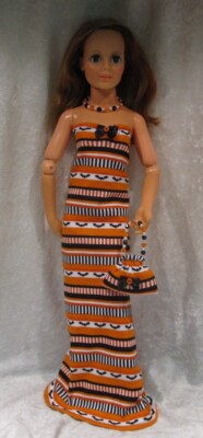 Made to fit HARMONY #48 Dress, Purse & Necklace Set,  Handmade Clothes