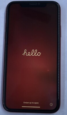 Apple iPhone XR - 128 GB - Red (AT&T) (Single SIM)