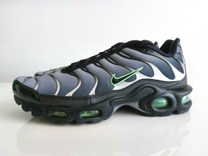 Nike Air Max Plus TN Black Particle Grey Vapour Green CZ7552-001 Mens SZ  US6.5-7 | eBay