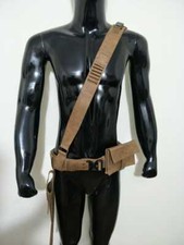 The Mandalorian Leather Belt Leg Gun Package Holster Cosplay Prop Han Solo Belt
