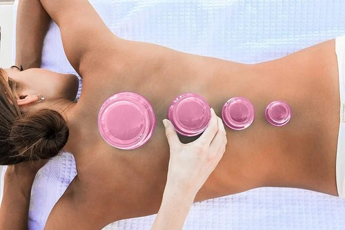 Lure Essentials EDGE Silicone Cupping Therapy Set Cupping Kit for Massage - PINK - Picture 5 of 8