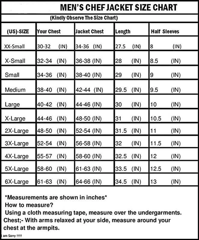 Men Chef Jacket Half Sleeves, 10 attractive Colors With Black Piping, Free Cap - Image 4 of 4