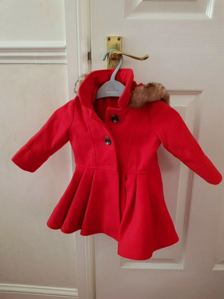 Mothercare red coat cheap
