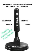 Necvox Antenna Digital Freeview TV Aerial Caravan Boat Car Camping Motorhome RV