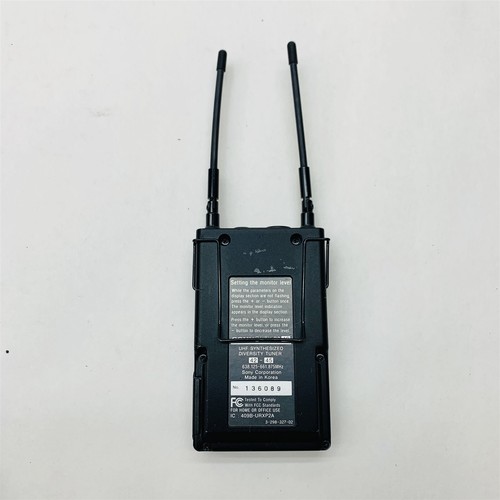 Sony URX-P2 UHF Synthesized Diversity Tuner Wireless Microphone Receiver NC+MXX - Picture 4 of 9